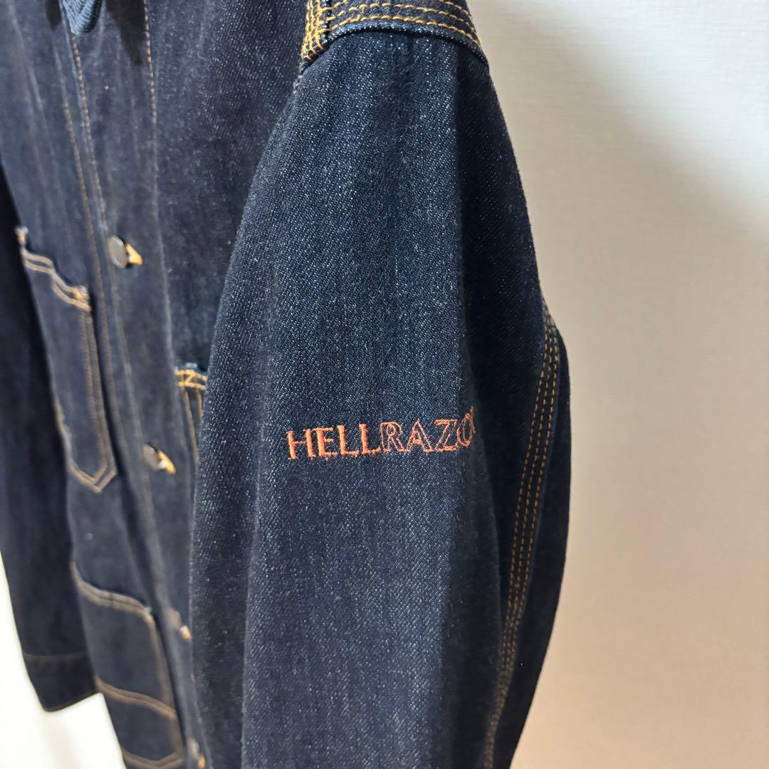 Hellrazor 2018SS ペインターデニムジャケット&パンツ セット