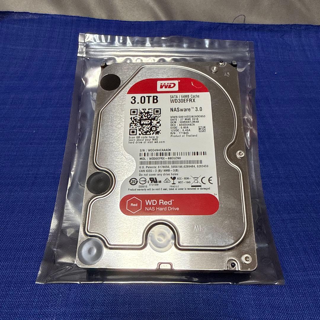 WD Red 3.0TB WD30EFRX NAS用HDD