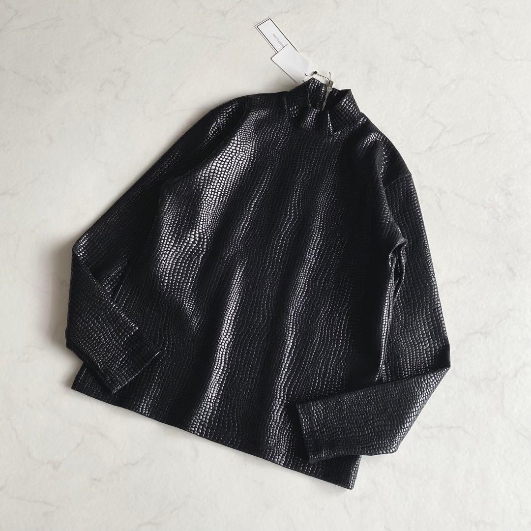 JOHN LAWRENCE SULLIVAN 3D プリント ハイネック トップ