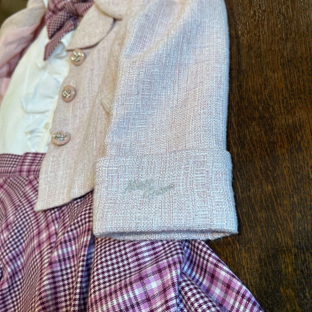 mezzopiano　メゾピアノ　120　フォーマル　入学式　卒園式　発表会