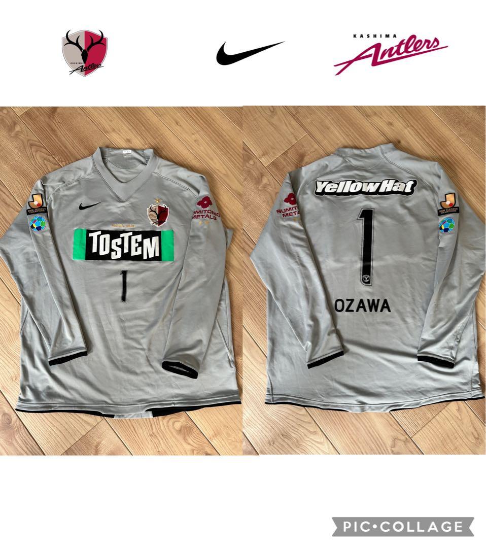 2009 NIKEユニフォーム 鹿島アントラーズ　選手支給ユニフォーム小澤英明