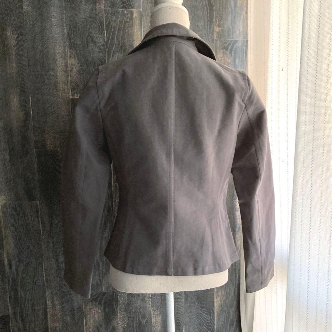 DES PRES 新品未使用 ジャケット コート コットン 厚手 ダークグレー