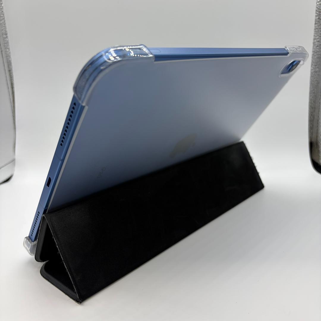 iPad 第10世代 Wi-Fi+Cellular 64GB ブルー ケース付き