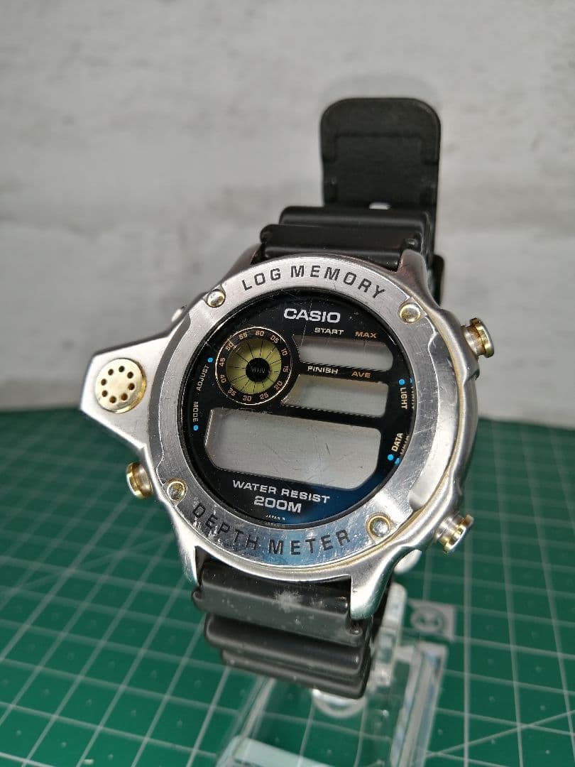 カシオ　潜水王　DEP-500 電池切れ　ジャンク　フロッグマン