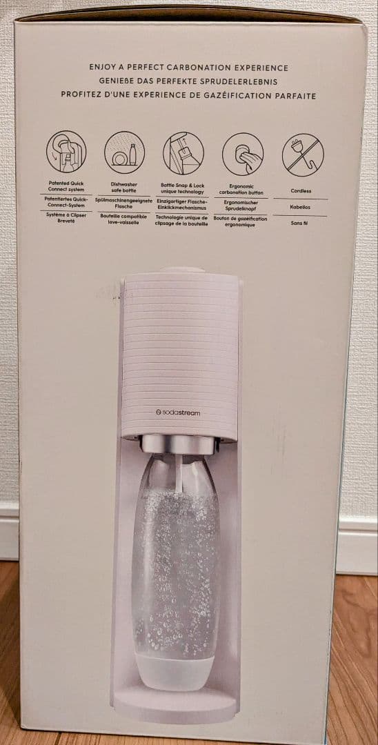 SodaStream TERRA 炭酸水メーカー ホワイト