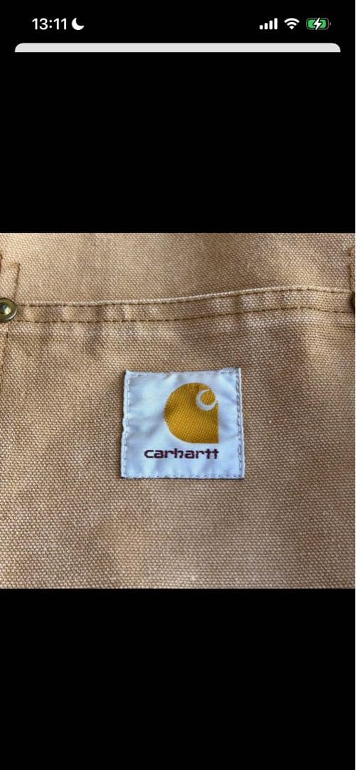 カーハート　チョアコート　裏地無し