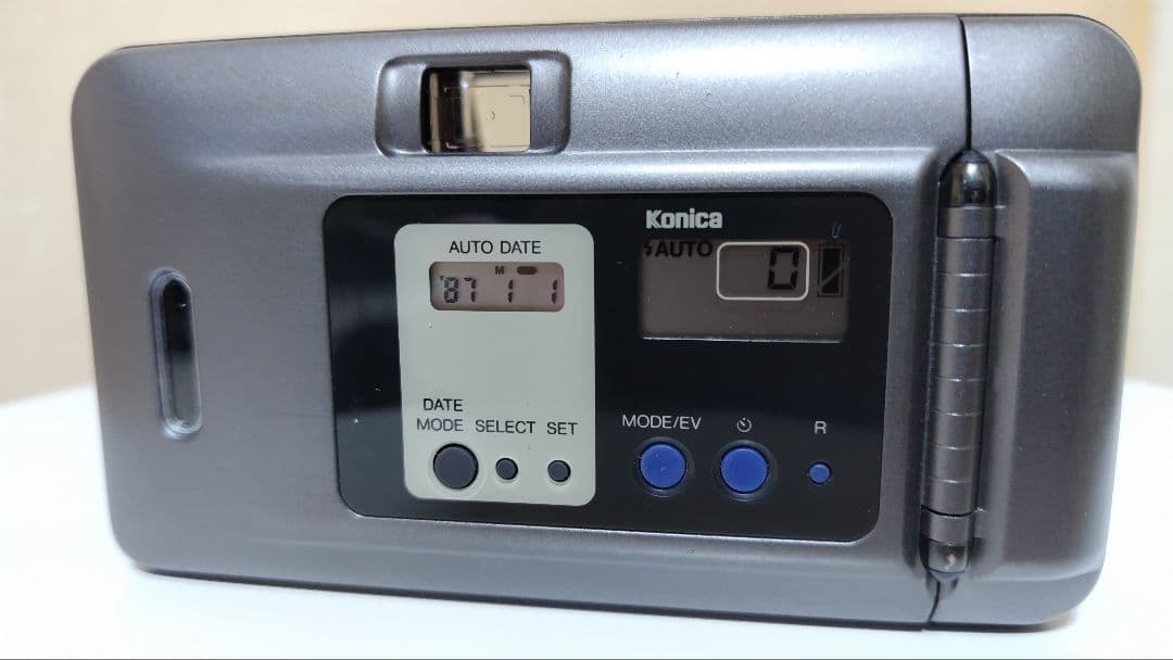 【動作品】フィルムカメラ　コニカ　ビッグミニ　BM-201