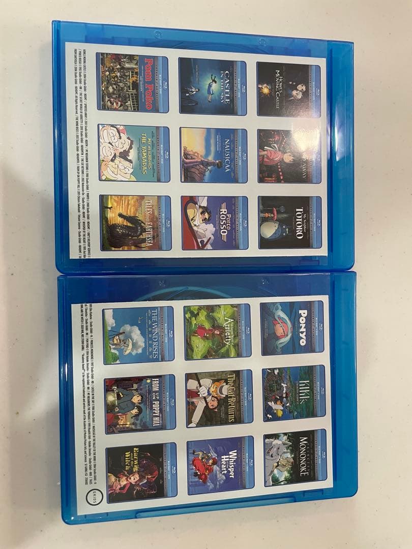 スタジオジブリ　北米版DVD