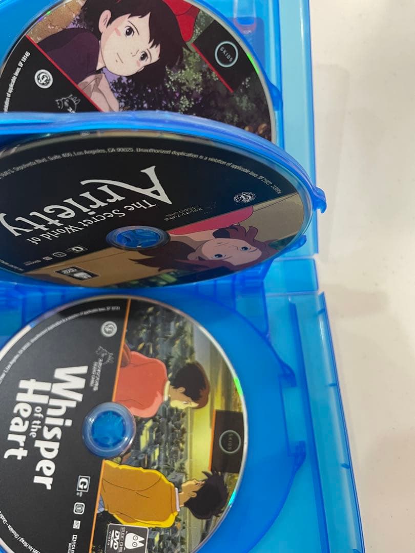 スタジオジブリ　北米版DVD