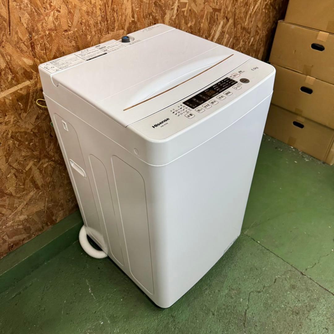 272 送料設置無料　ハイセンス　最新モデル　冷蔵庫　洗濯機　セット