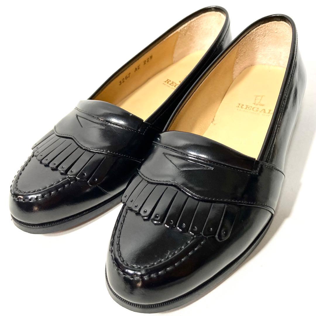 ꧁極美品꧂ REGAL リーガル ローファー キルトローファー ２２1/2