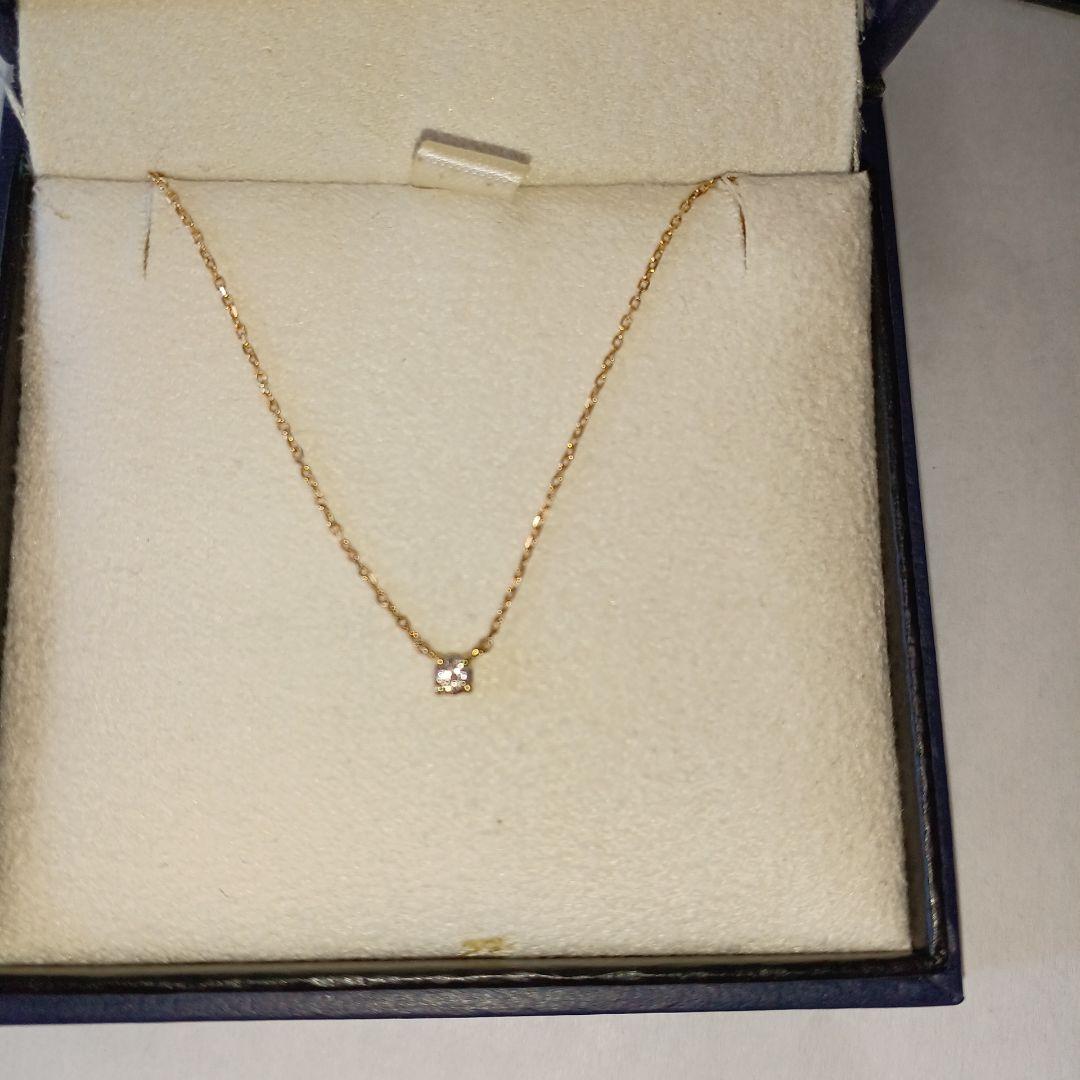 ぽ*ず様 ヴァンドーム青山　キャトルネックレス　k18 ダイヤモンド　0.06カ