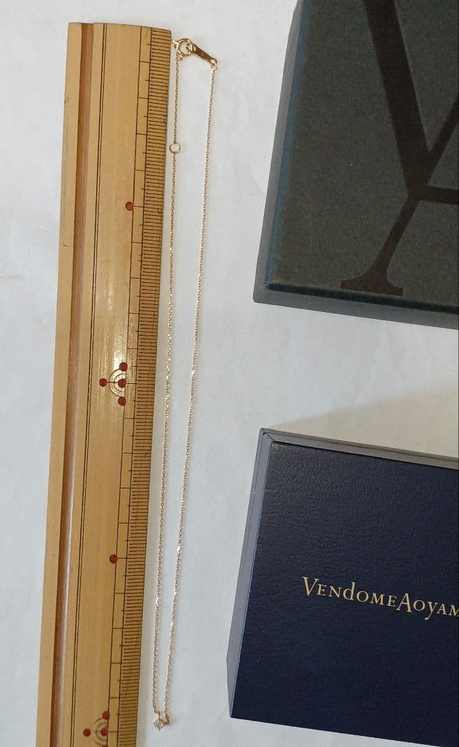 ぽ*ず様 ヴァンドーム青山　キャトルネックレス　k18 ダイヤモンド　0.06カ