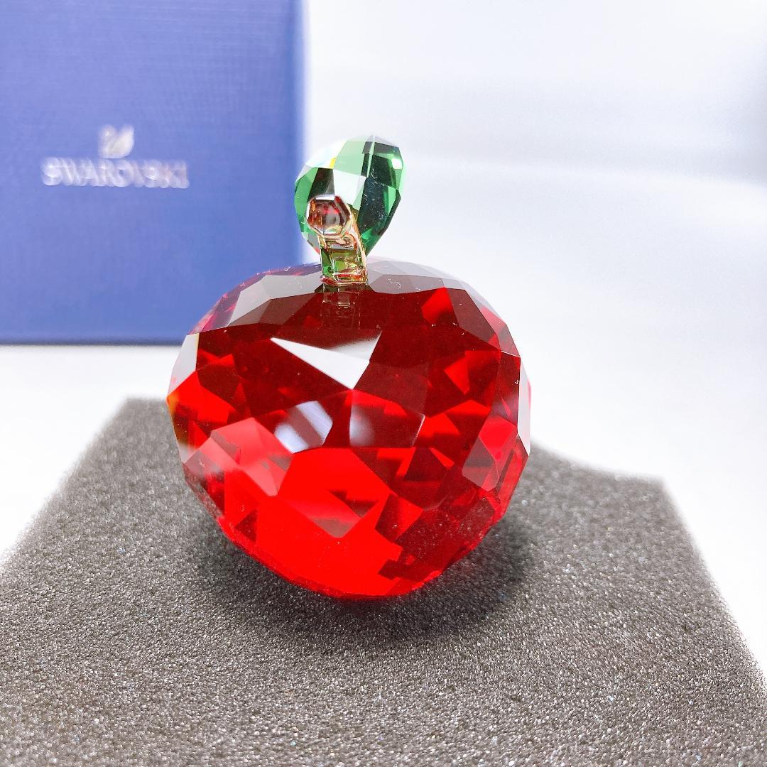 スワロフスキー レッド アップル オブジェ リンゴ りんご　|2099|☆