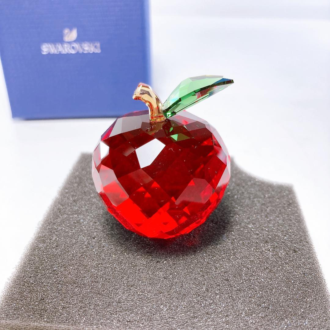 スワロフスキー レッド アップル オブジェ リンゴ りんご　|2099|☆