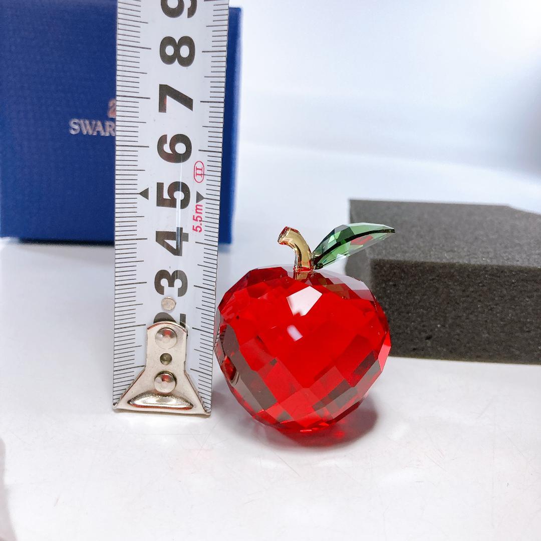 スワロフスキー レッド アップル オブジェ リンゴ りんご　|2099|☆