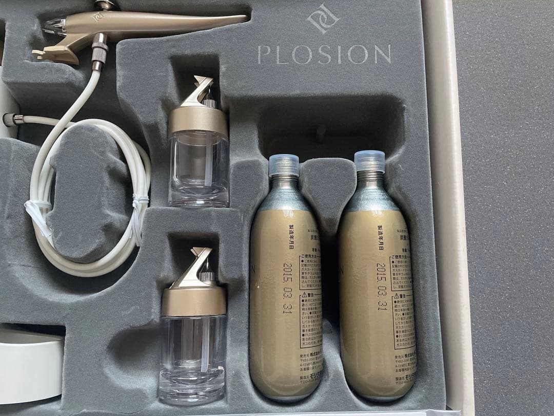 MTG PLOSION 炭酸ミストフェイスセット パールホワイト