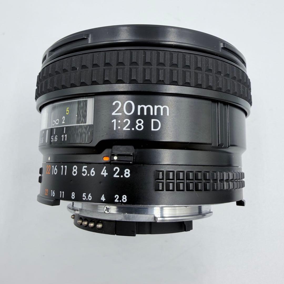 【極美品】Nikon ニコン AF Nikkor 20mm F2.8D