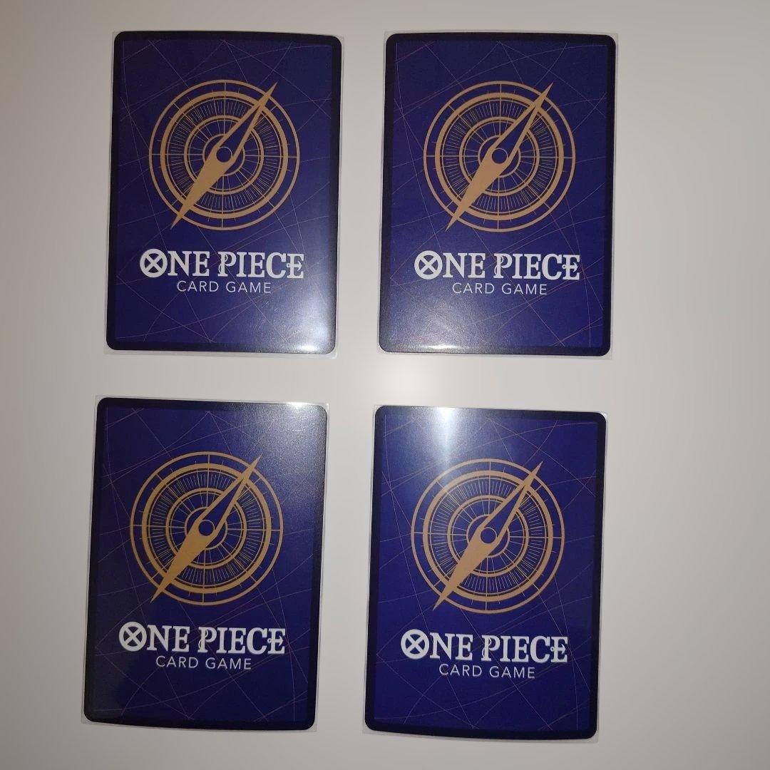 モンキー・D・ルフィ SR パラレル ST01-012 尾田先生 書き4枚