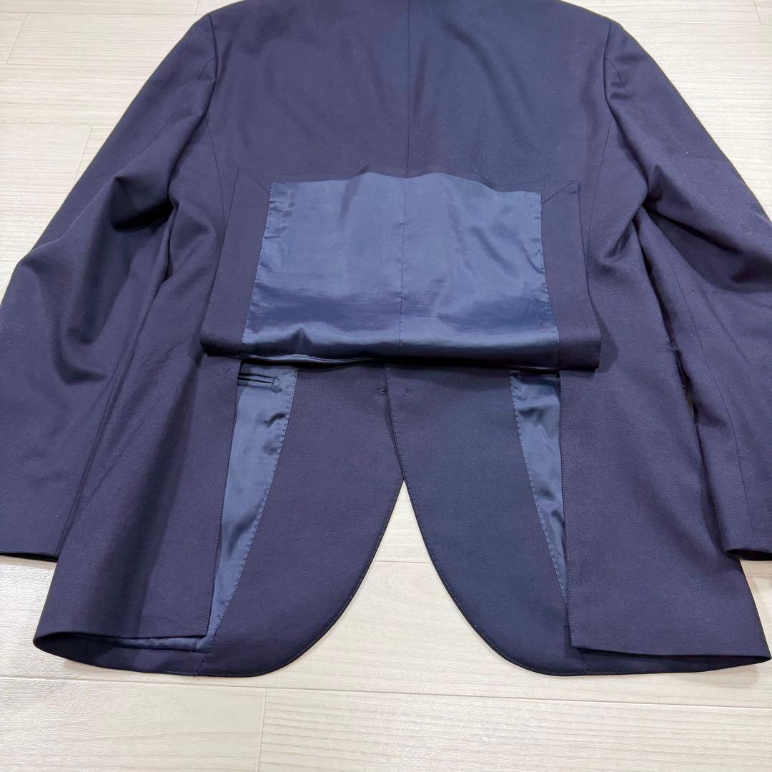 極美品 ユニバーサルランゲージ カノニコ 本切羽 ネイビー セットアップ L