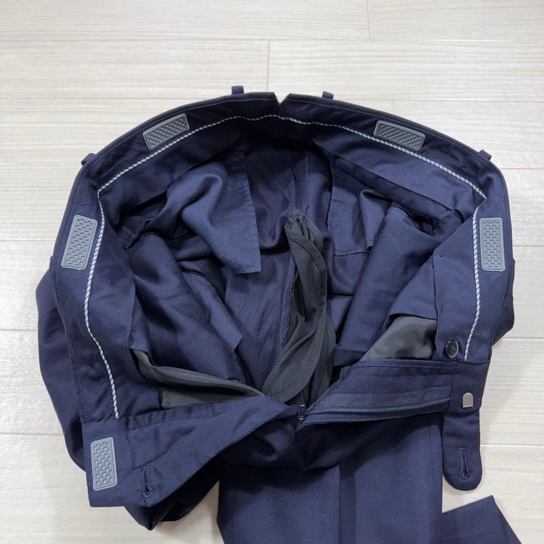 極美品 ユニバーサルランゲージ カノニコ 本切羽 ネイビー セットアップ L