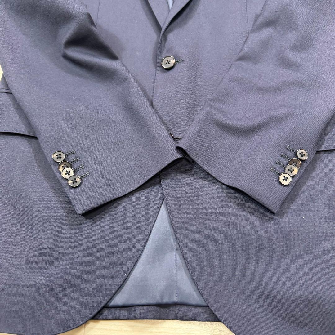 極美品 ユニバーサルランゲージ カノニコ 本切羽 ネイビー セットアップ L