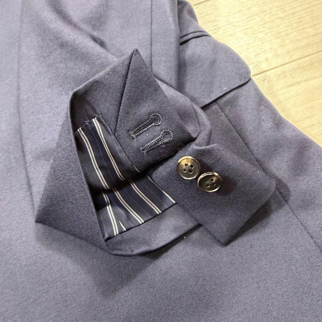 極美品 ユニバーサルランゲージ カノニコ 本切羽 ネイビー セットアップ L