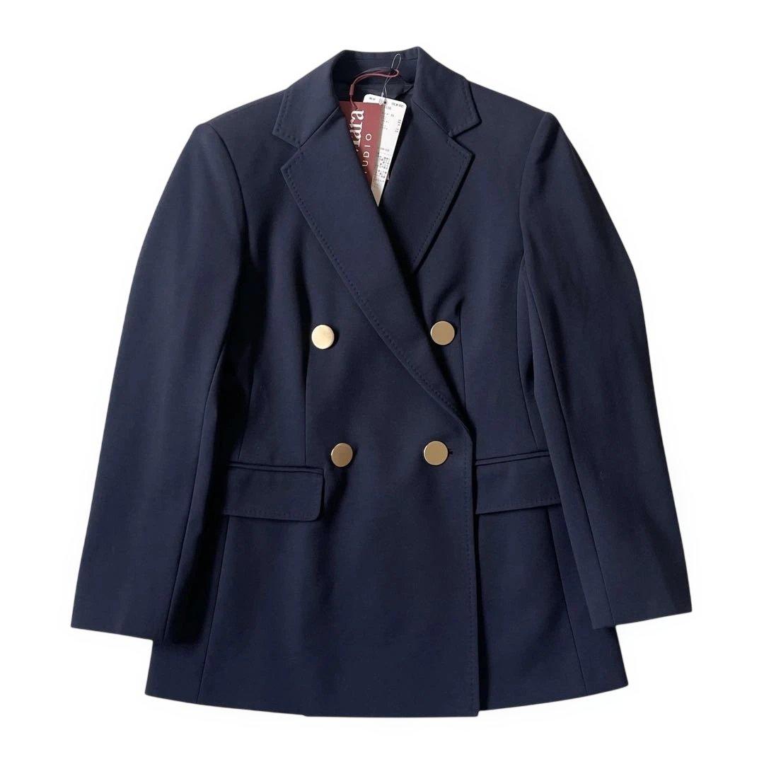 新品タグ付 2025 マックスマーラ テーラードジャケット レリチ 紺ブレ 34