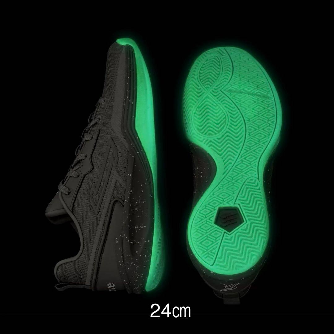 最終値下げ！RIKU1 グレーEGOZARU 24㎝　バスケットシューズ