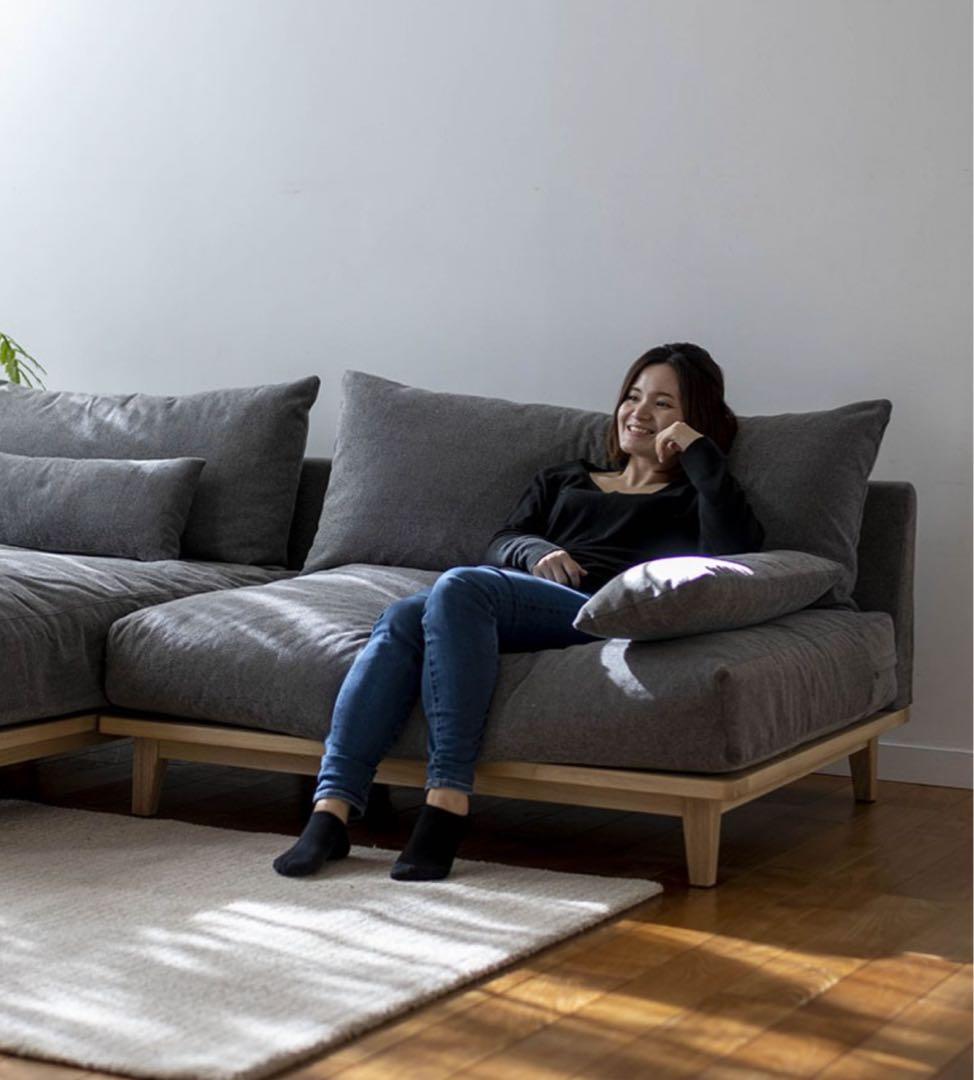 Fumi 幸せになるソファ ライトベージュ