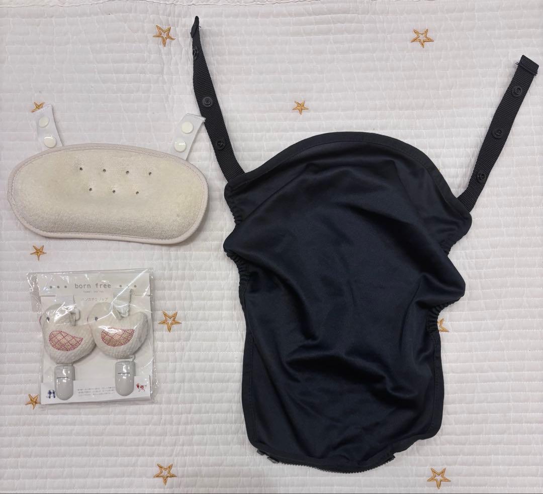 【美品】アップリカ　ラクリス　抱っこ紐　ダークグレー