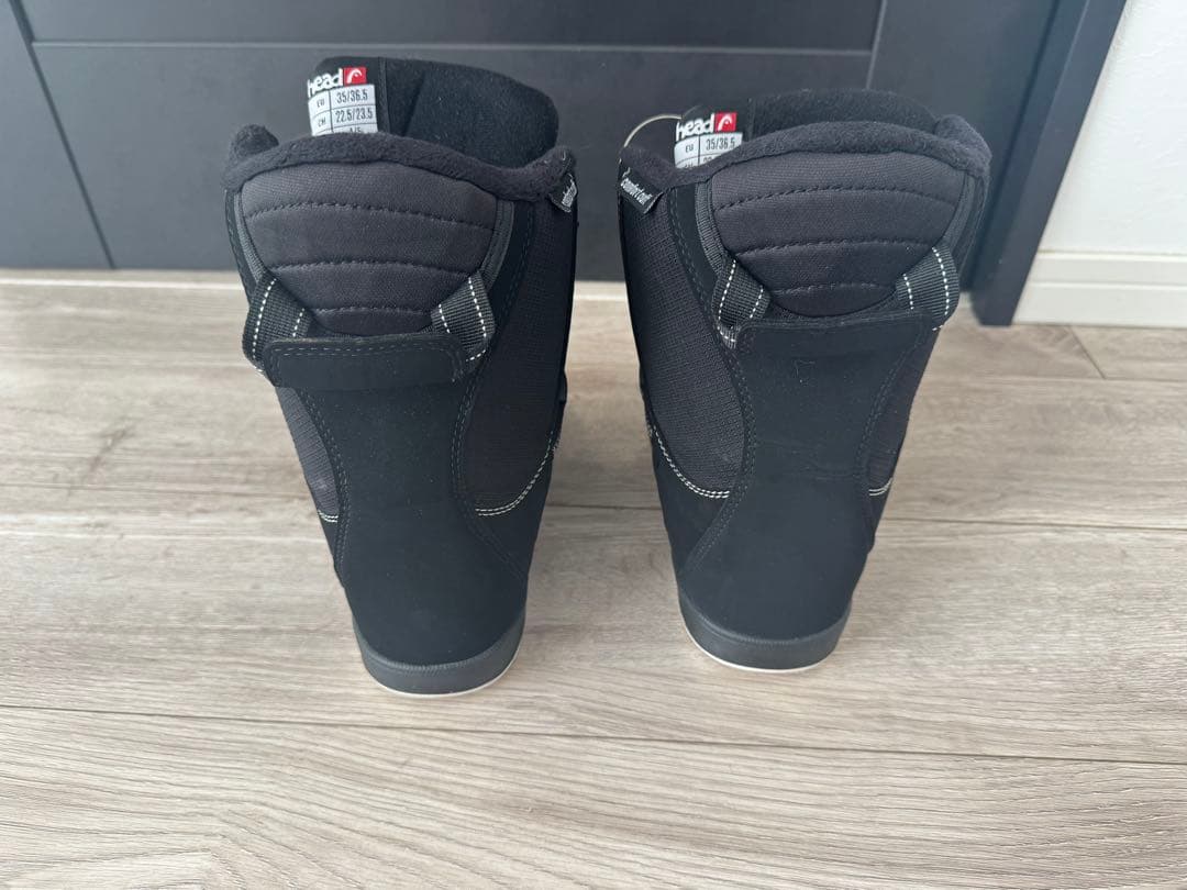 最終値下げhead 子ども用スノーボードブーツ 22.5/23.5cm ブラック