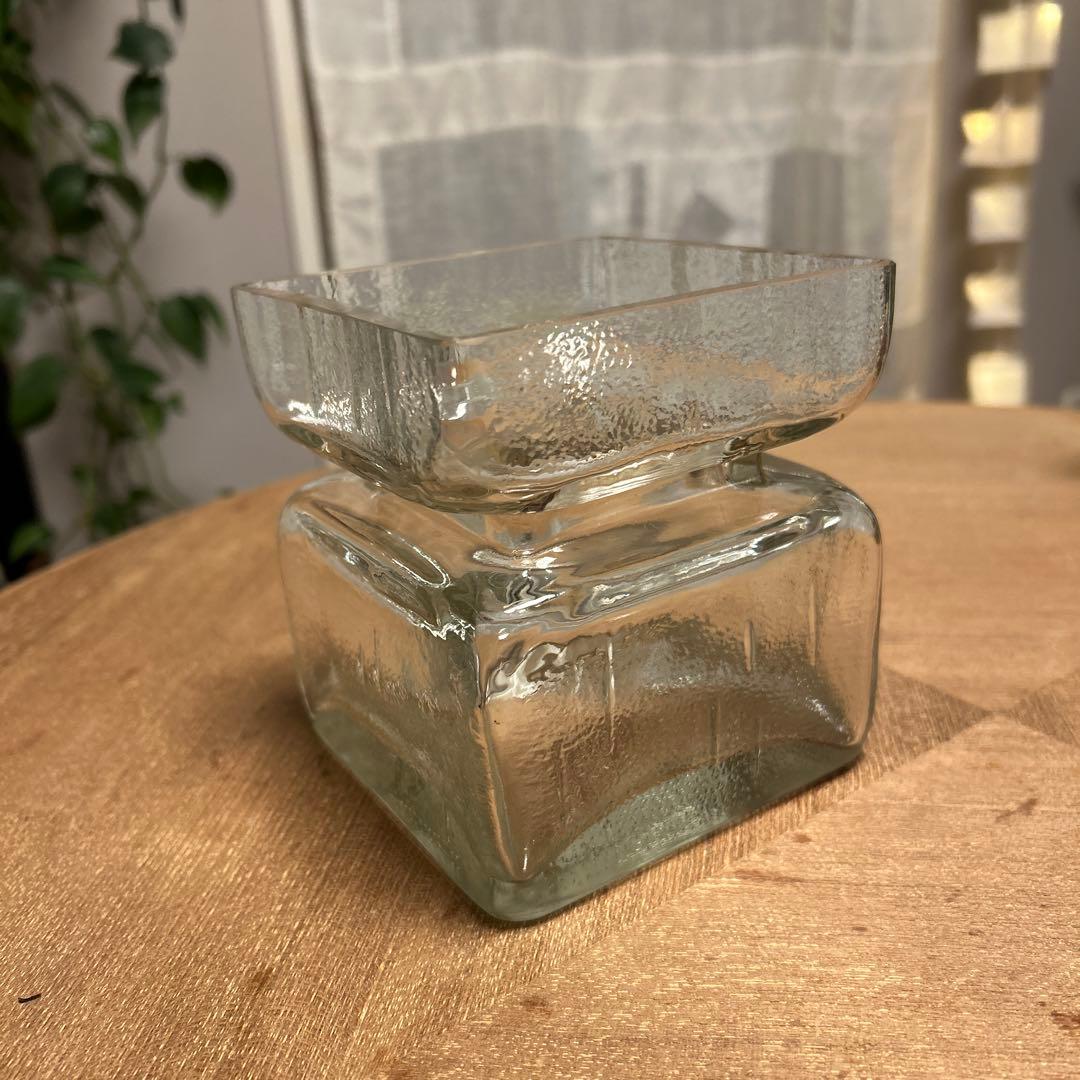 Riihimäen Lasi リーヒマエンラシPALA ガラス フラワーベース