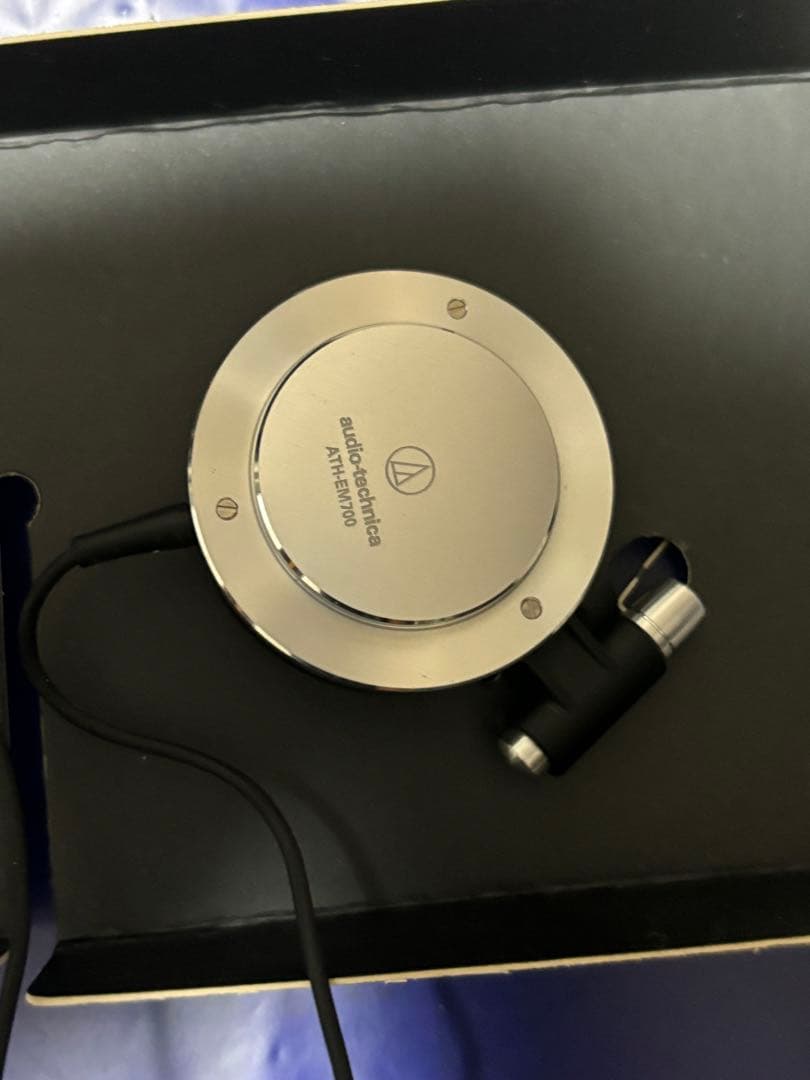 ペルソナ3 イヤフットヘッドフォン ATH-EM700 シルバー 限定版