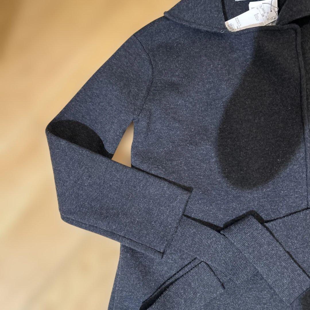 theory luxe ダークグレー ピーコート 38新品タグ付定価￥59400