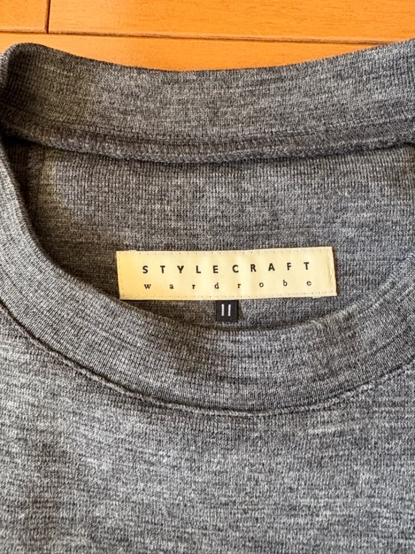 style craft wardrobe T-SWEATER グレー　サイズ２