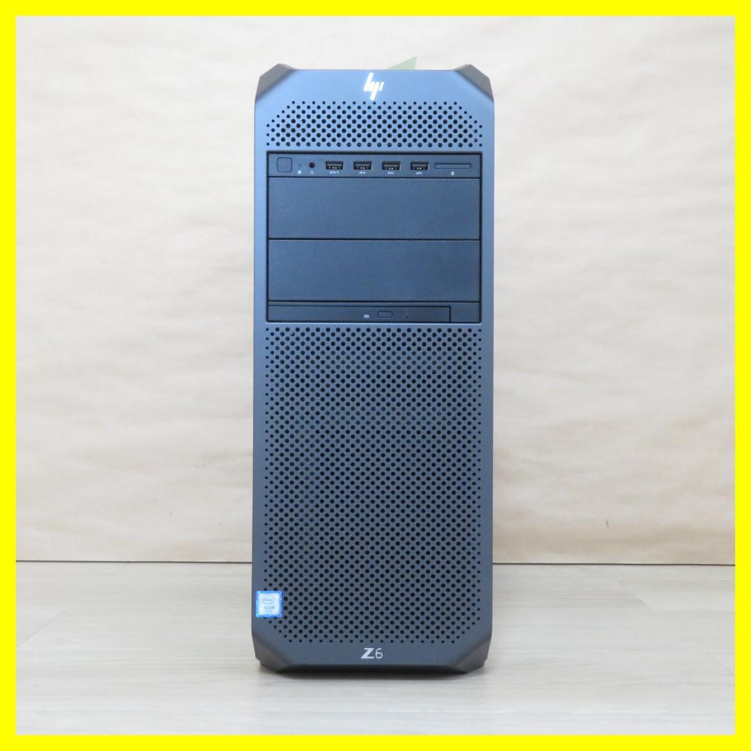 ワークステーション HP Z6 G4 XEON GOLD 6128/SSD256GB HDD2TB