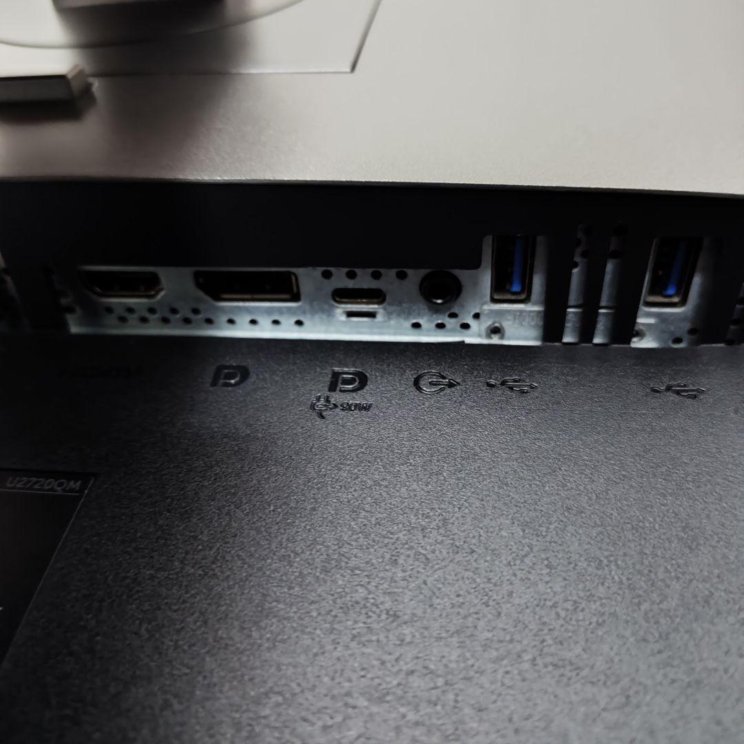 【完動品】 Dell U2720QM 27インチ 4K　モニター 　高性能モデル