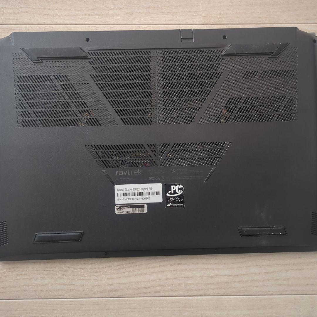 raytrek ドスパラ 10世代 i7 RTX3060 32GB/SSD1TB