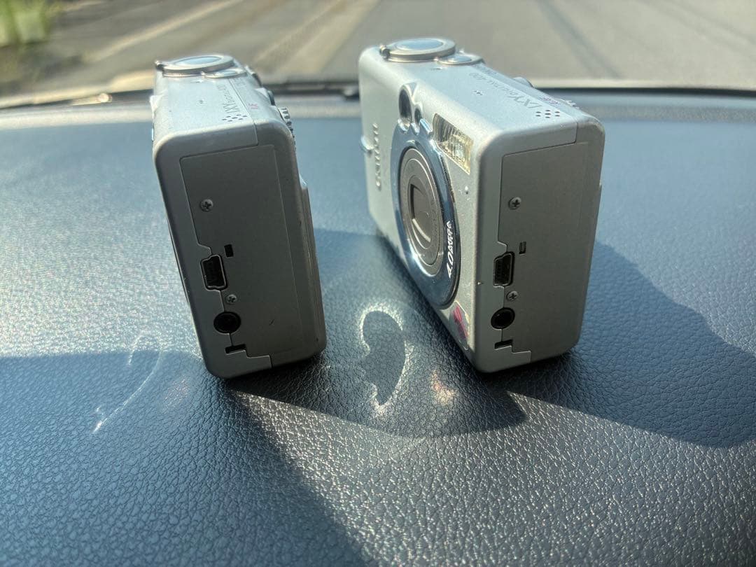 ★希少2台セット★Canon キャノン IXY400 デジタルカメラ シルバー