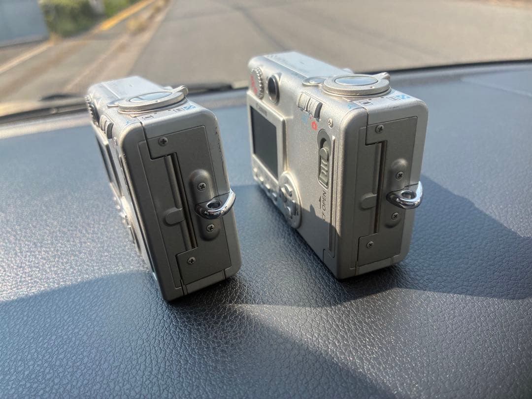 ★希少2台セット★Canon キャノン IXY400 デジタルカメラ シルバー