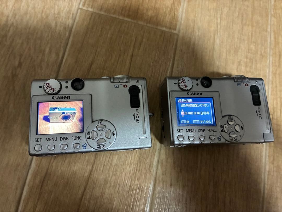 ★希少2台セット★Canon キャノン IXY400 デジタルカメラ シルバー