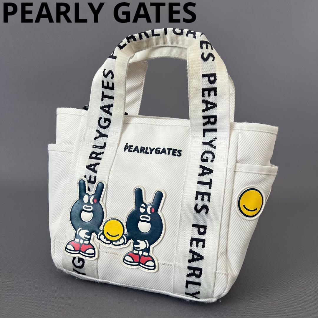 PEARLY GATES パーリーゲイツ　どうしちゃったPG カートバッグ　総柄
