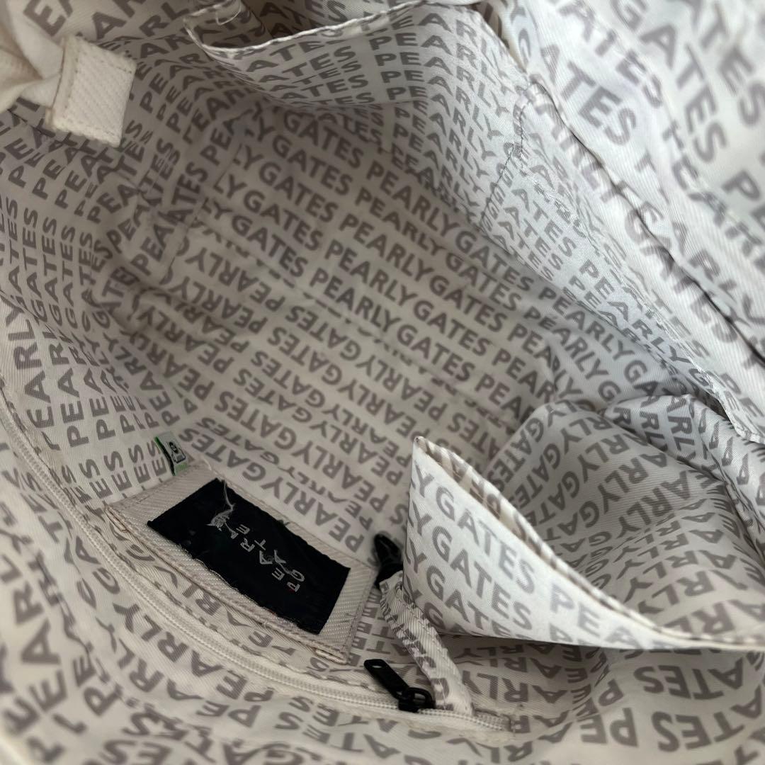 PEARLY GATES パーリーゲイツ　どうしちゃったPG カートバッグ　総柄