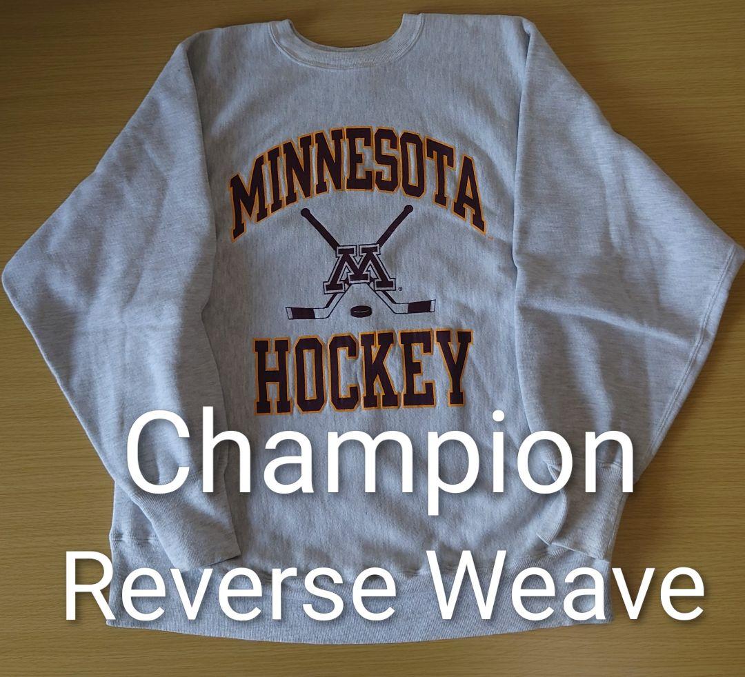 トップス Champion Reverse Weave MINNESOTA HOCKEY