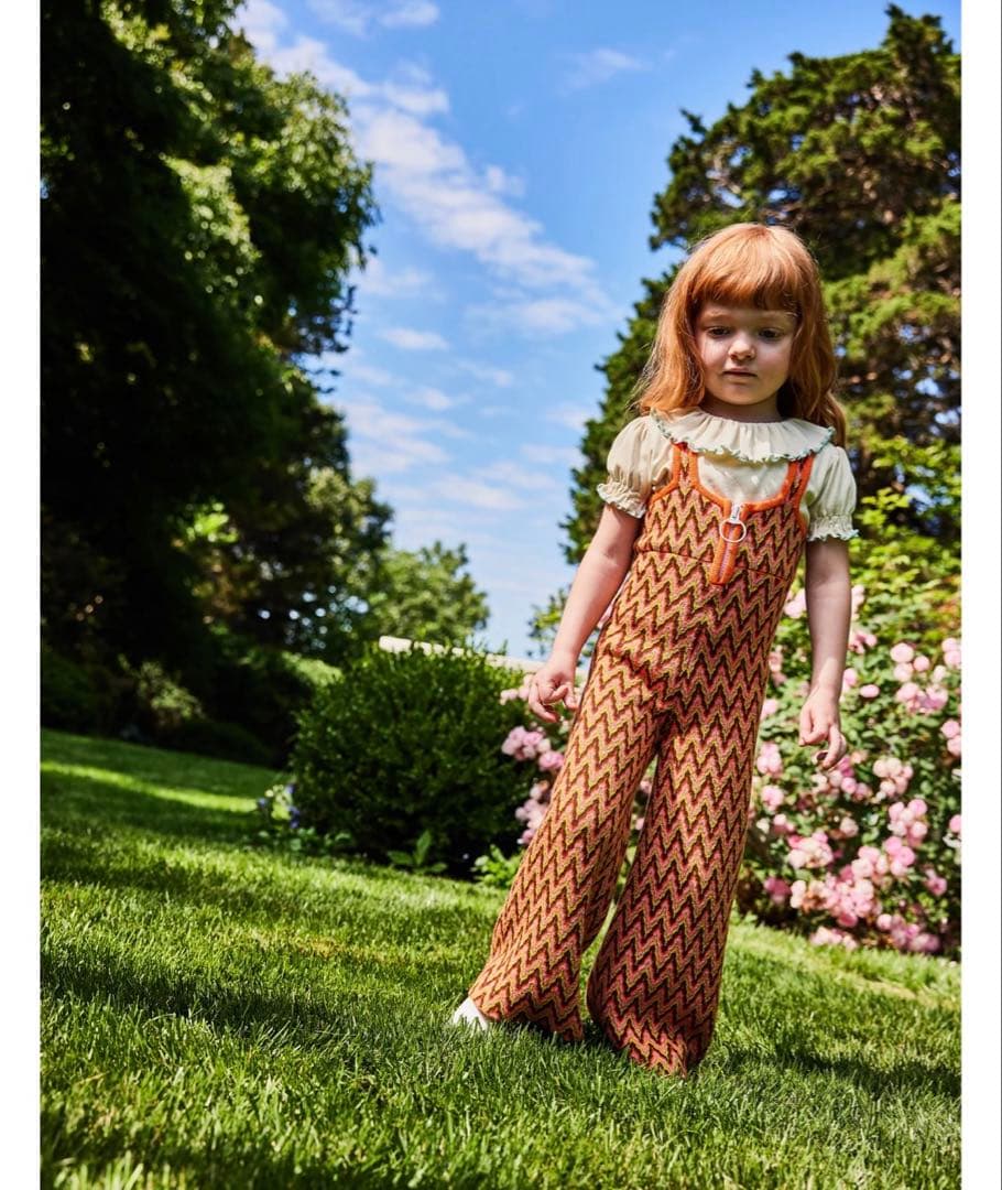 ボトムス・スパッツ misha and puff JacquardSimoneOverall 5Y