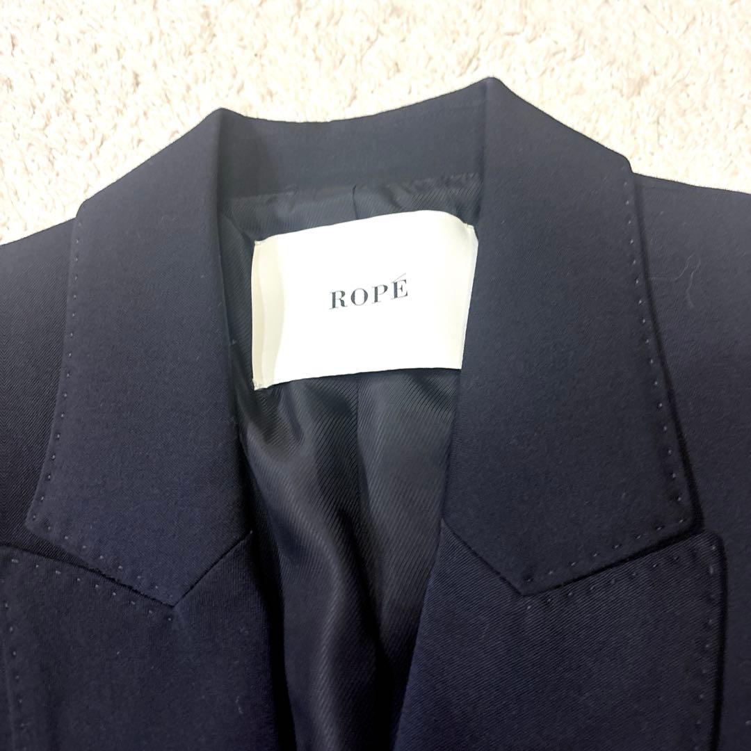 美品 ROPE ロペ ダブルブレストジャケット 紺ブレ 金ボタン