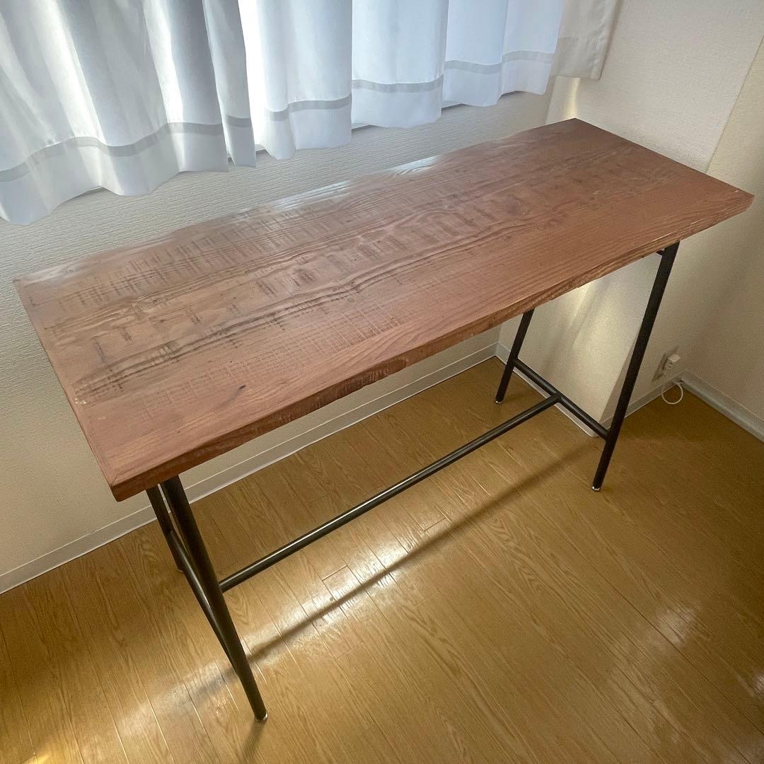 カウンターテーブルスコット　パイン古材