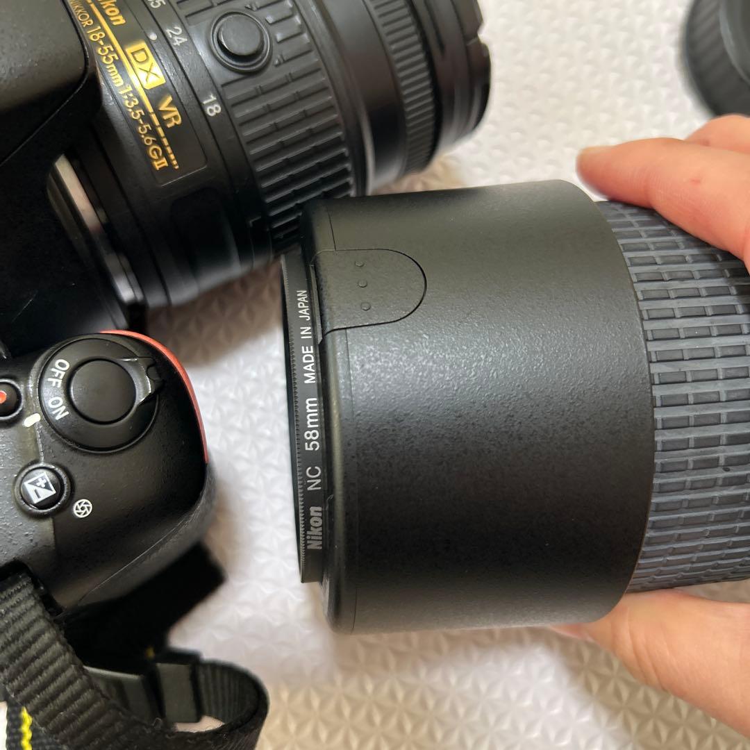 Nikon D5500 ダブルズームキット 一眼レフカメラ