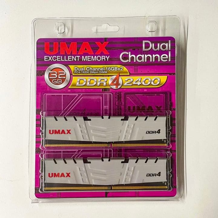 umax メモリ　16GB×2枚